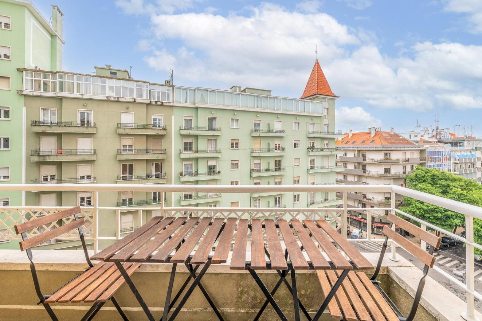 Guestready - Happy Home In Santa Cruz Lisboa Exteriör bild